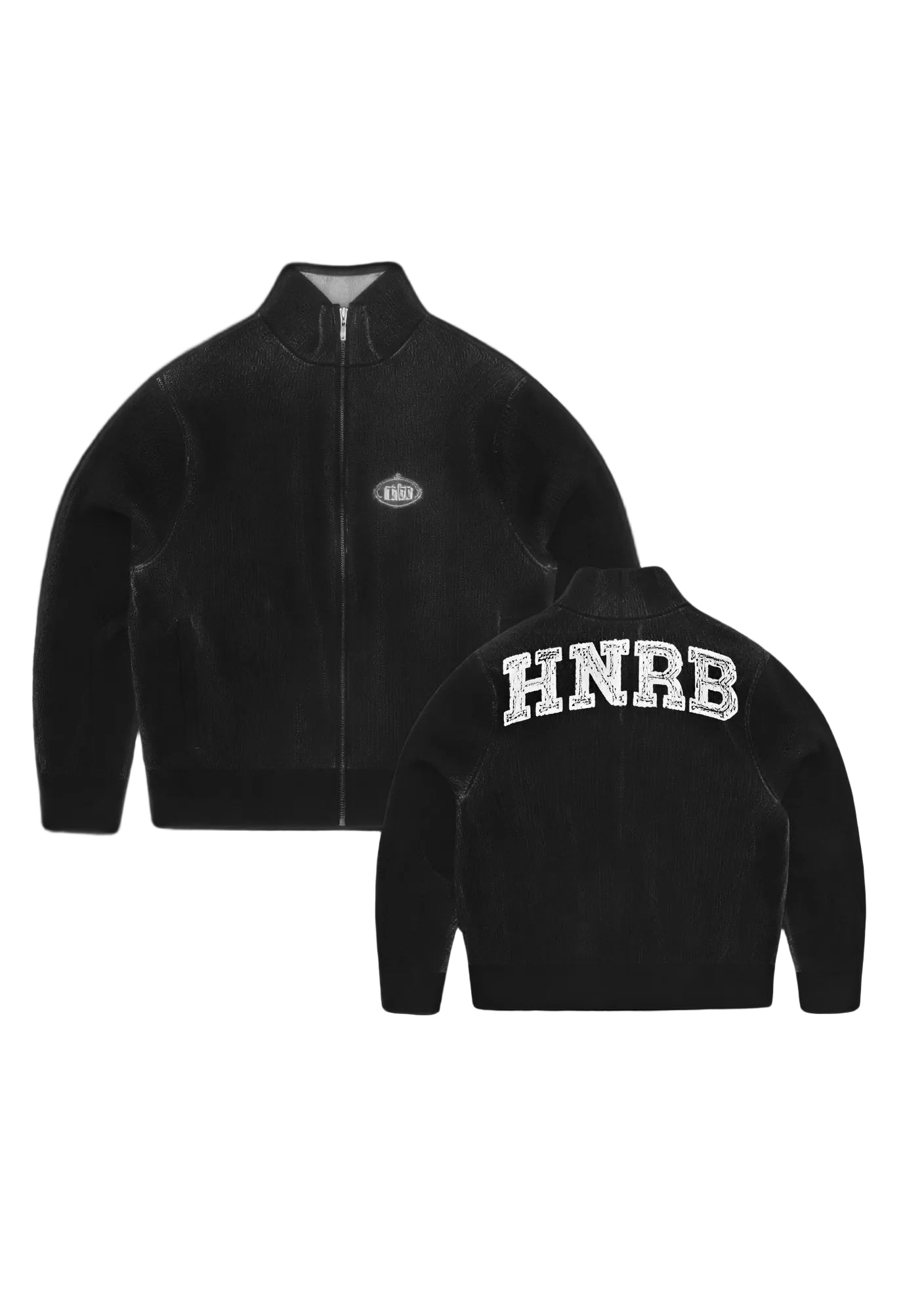 FULL ZIP - BLACK