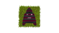 Border hoodie- cherry