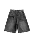 CUT JORTS - BLACK