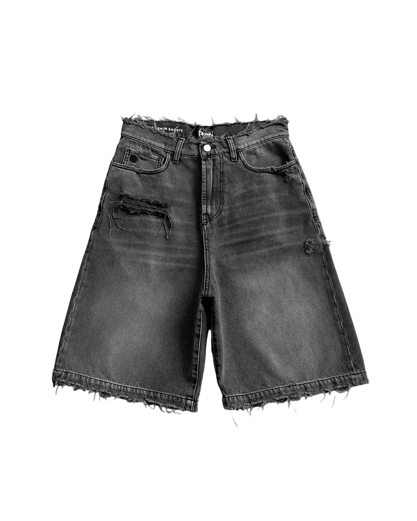 CUT JORTS - BLACK